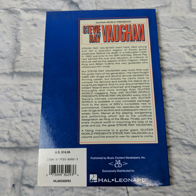 Guitar World: Presents Stevie Ray Vaughan Paperback