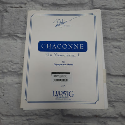 Ludwig Music - Chaconne (In Memoriam...) for Symphonic Band