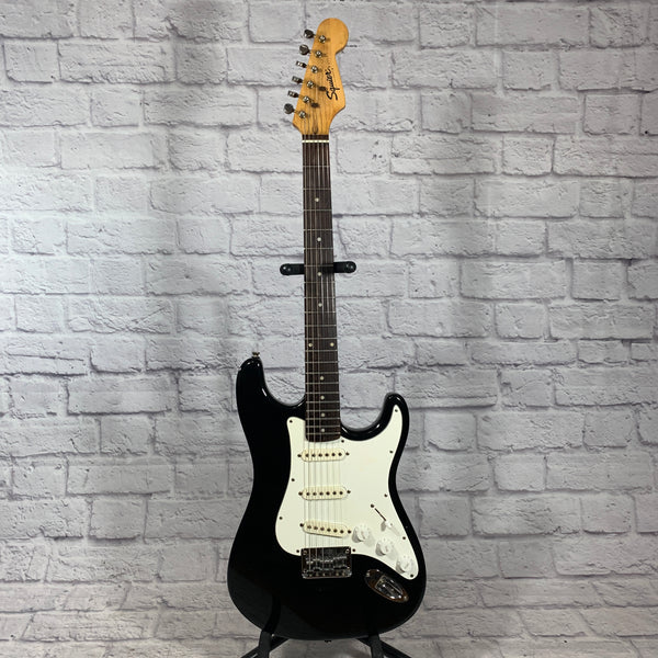 Squier Bullet Black Strat Electric Guitar - Evolution Music