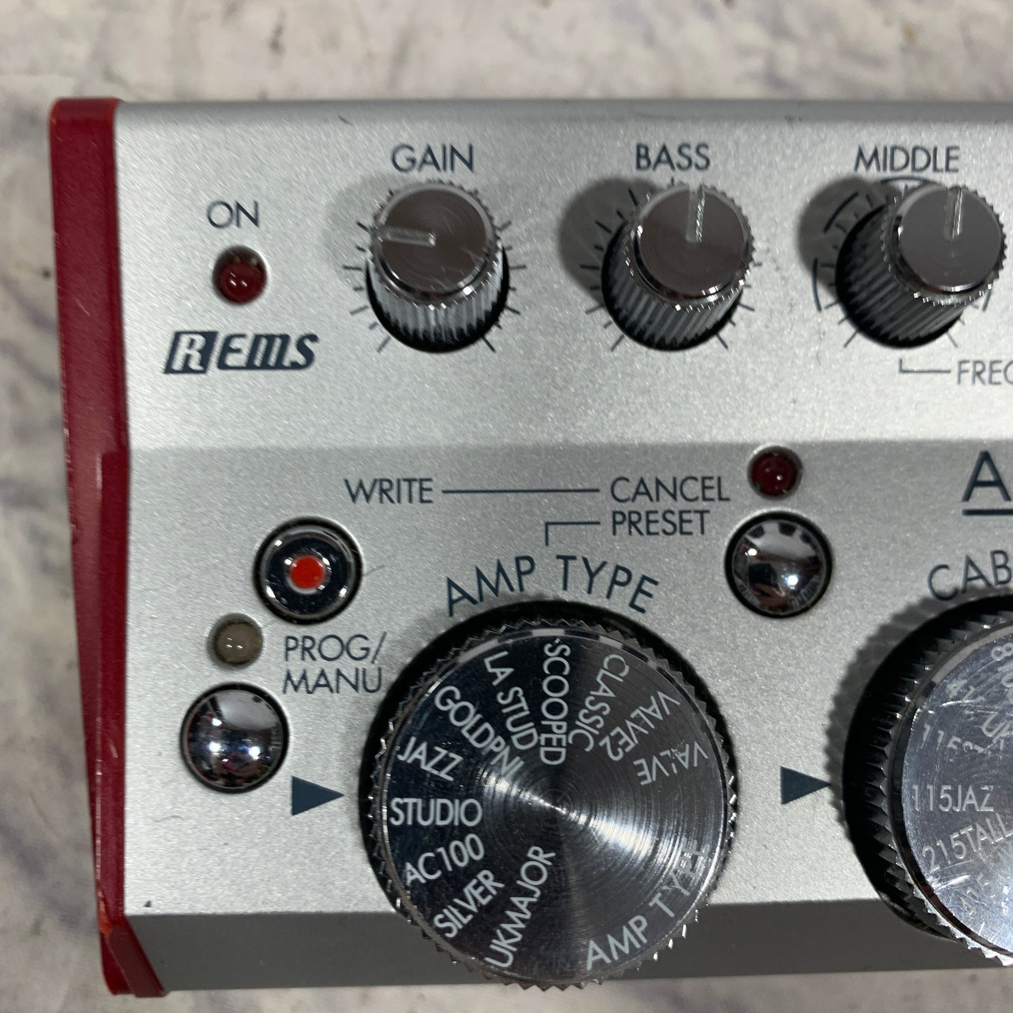bass modeling pedal Korg Ampworks Bass Modeling Processor Pedal