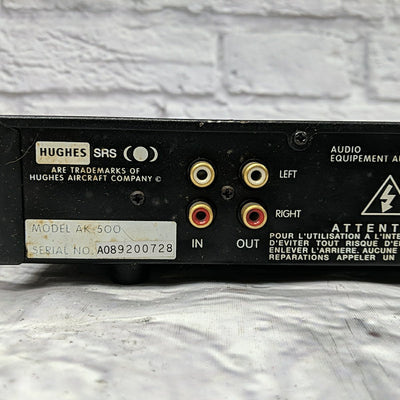 Vintage Hughes SRS Sound Retrieval System AK-500 EK4
