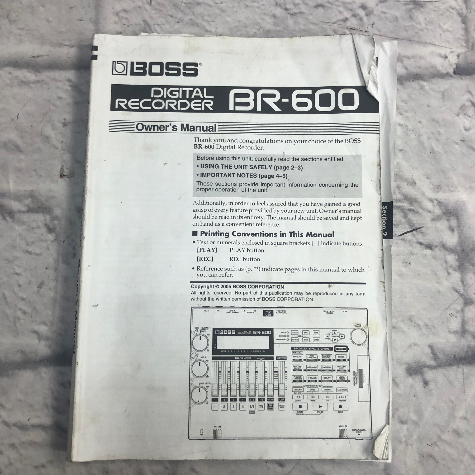 Boss BR600 Digital Recorder