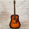 Delta Sunburst Acoustic Guitar - New Old Stock!