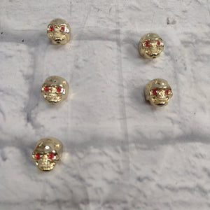 CB Gitty (5) Gold Skull Tuning Machines