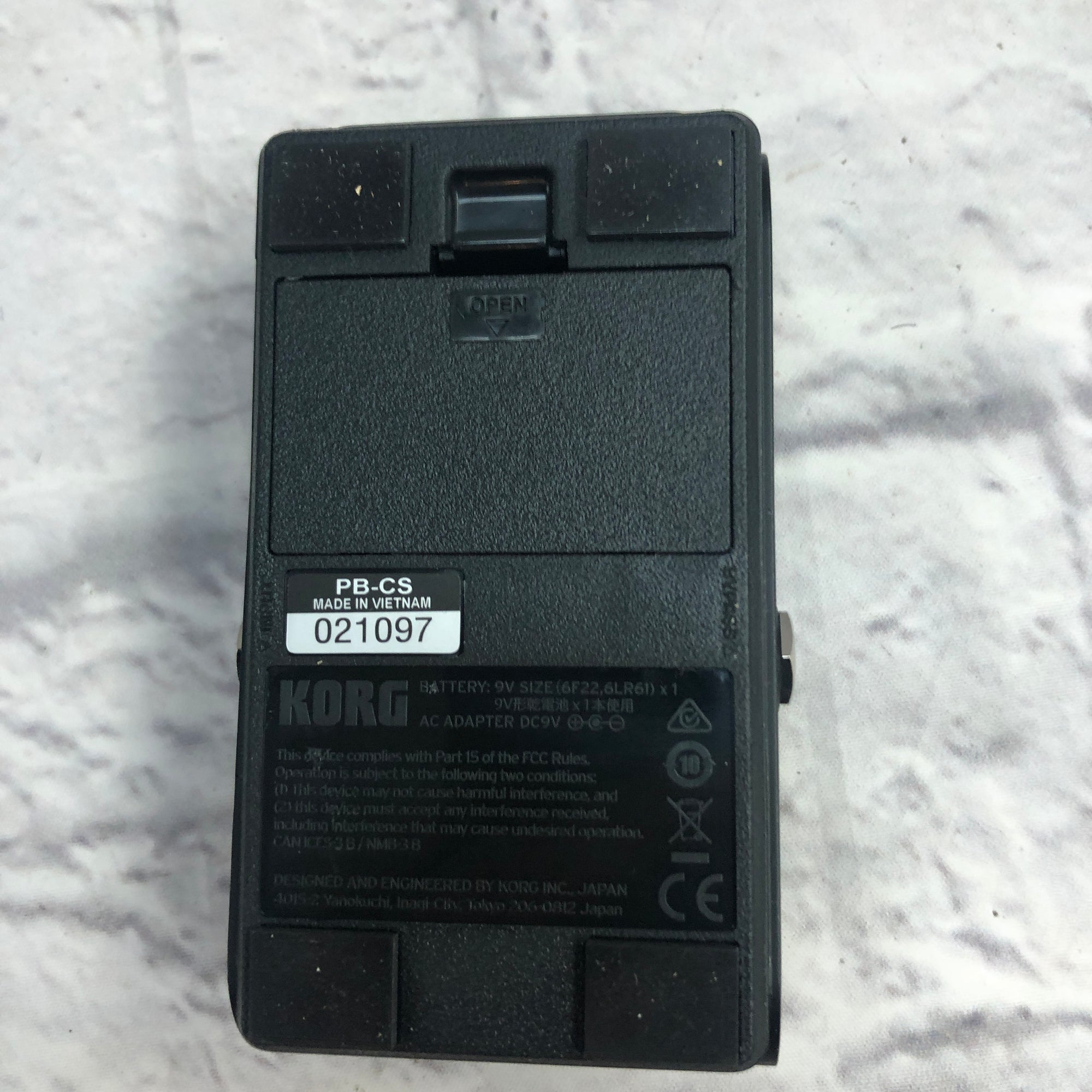 Korg Pitchblack Custom Pedal Tuner