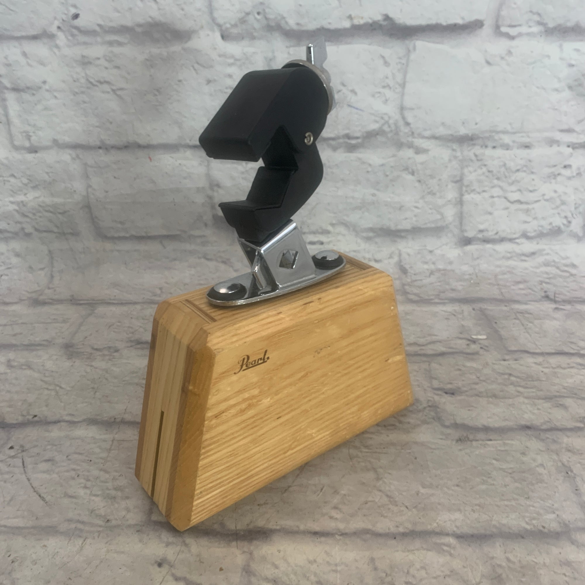 Pearl (Ash Tone Natural Finish) Wood Block w/ Clip