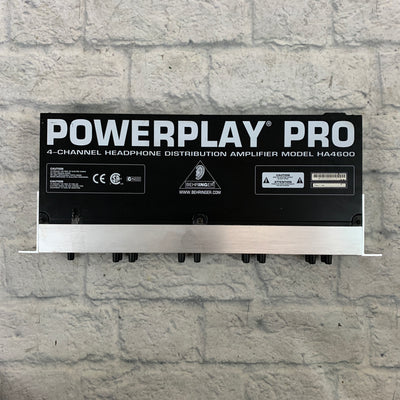 Behringer HA4600 PowerPlay Pro 4 Channel Headphone Amp