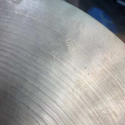 Vintage 1970s Zildjian 14 Avedis Hi Hat Top Cymbal