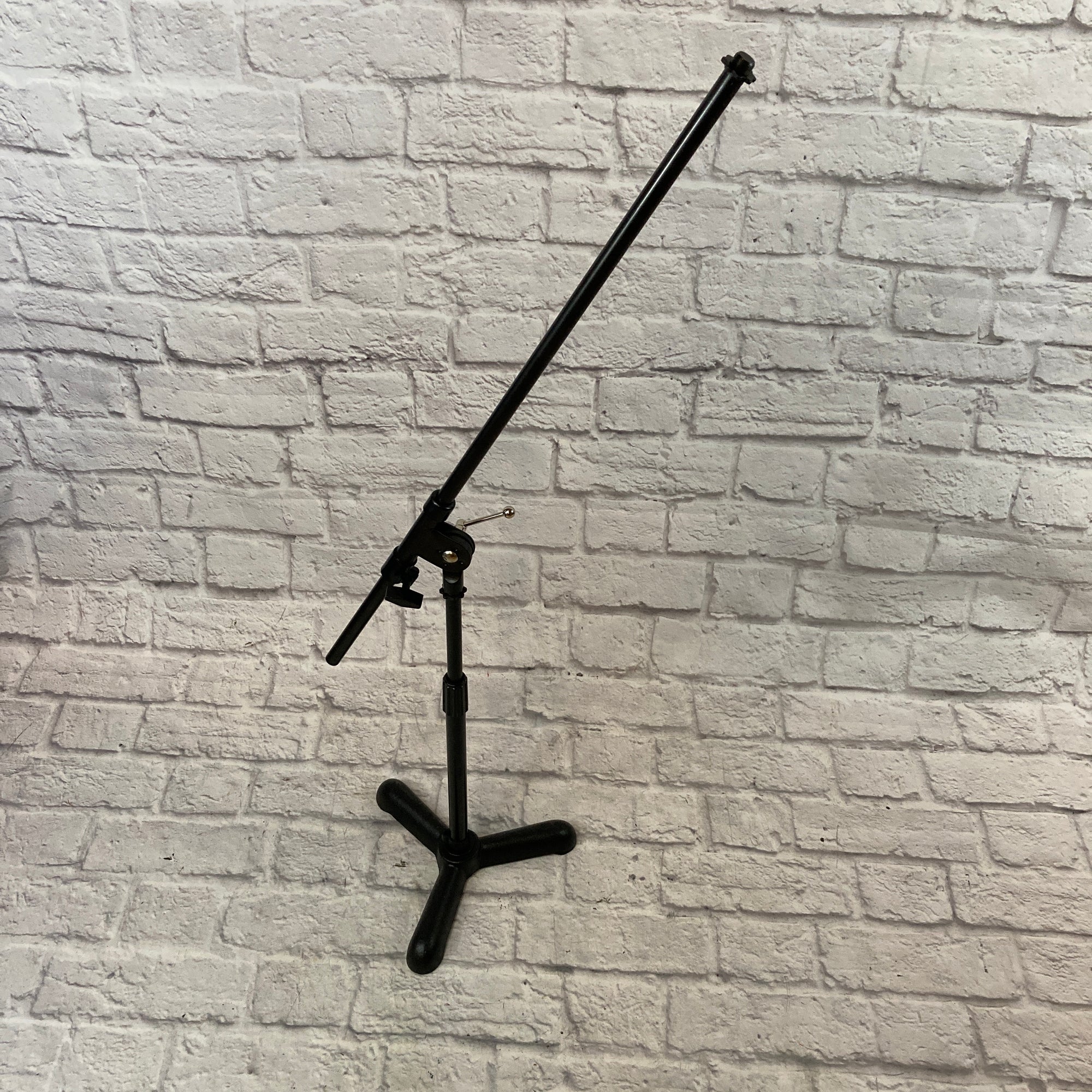 On-Stage Short 30" Boom Microphone Stand with Heavy Tripod Base