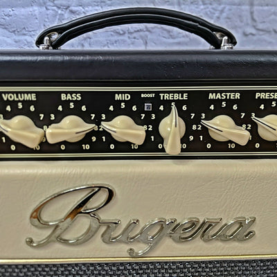 Bugera V22 Infinium 22 Watt Vintage 2-Channel Tube Combo 2x12 Guitar Amplifier Amp