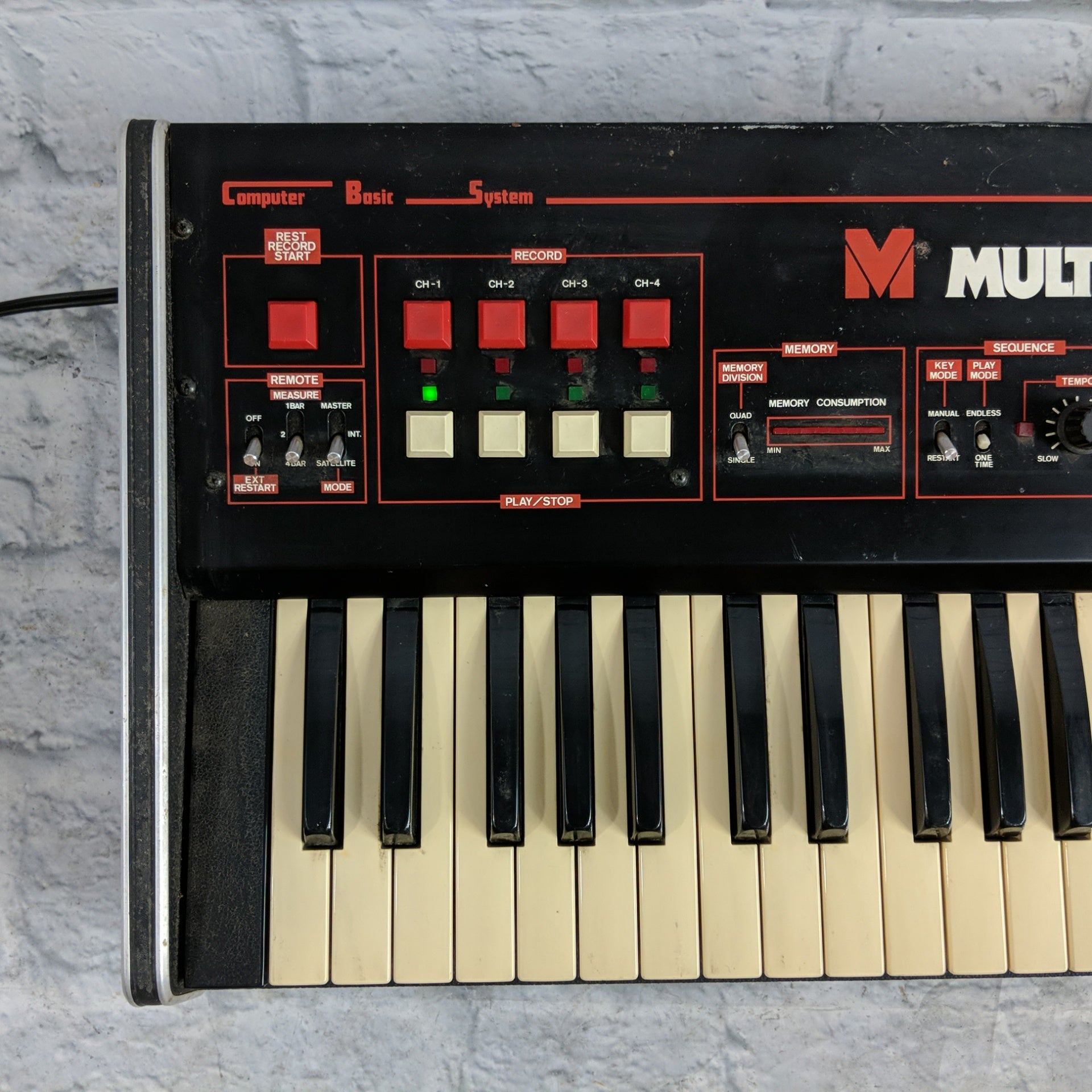 Multivox Computer Basic System Music Sequencer MX-8100