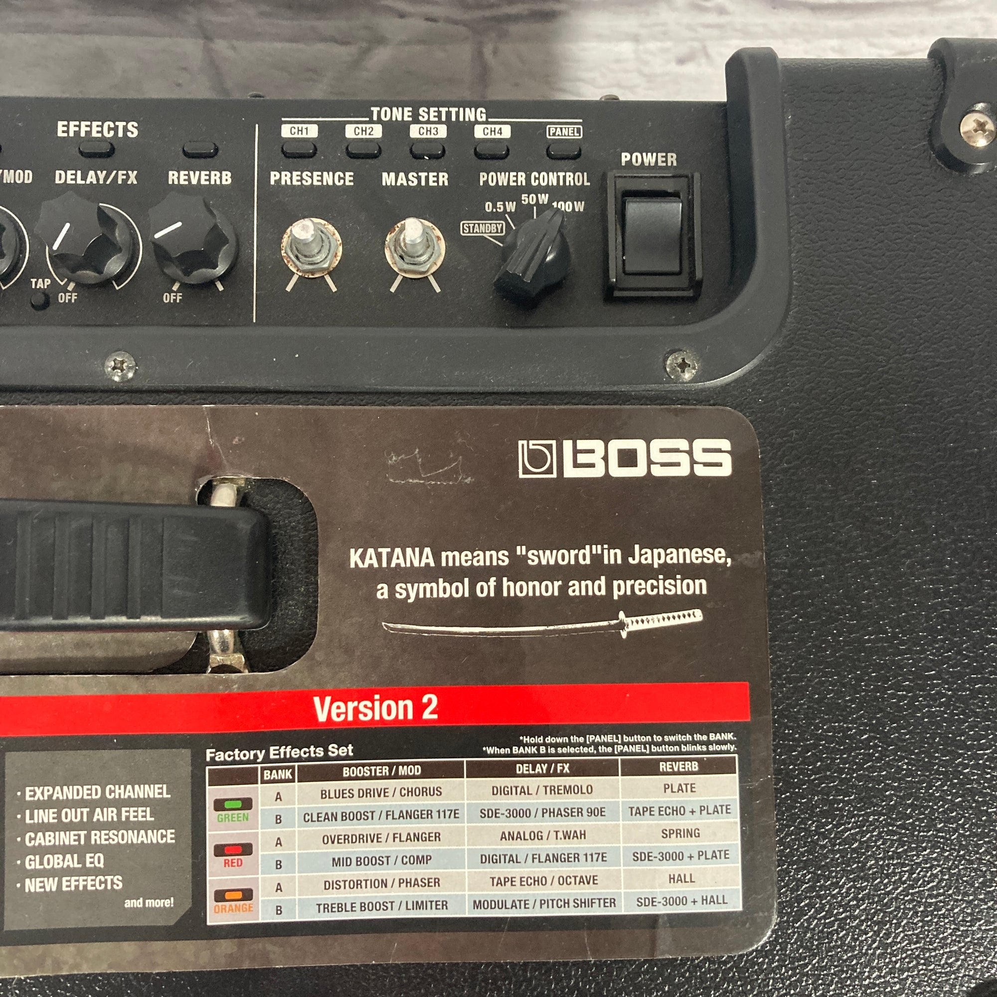 Boss KTN-100 Katana 100W Guitar Combo Amp