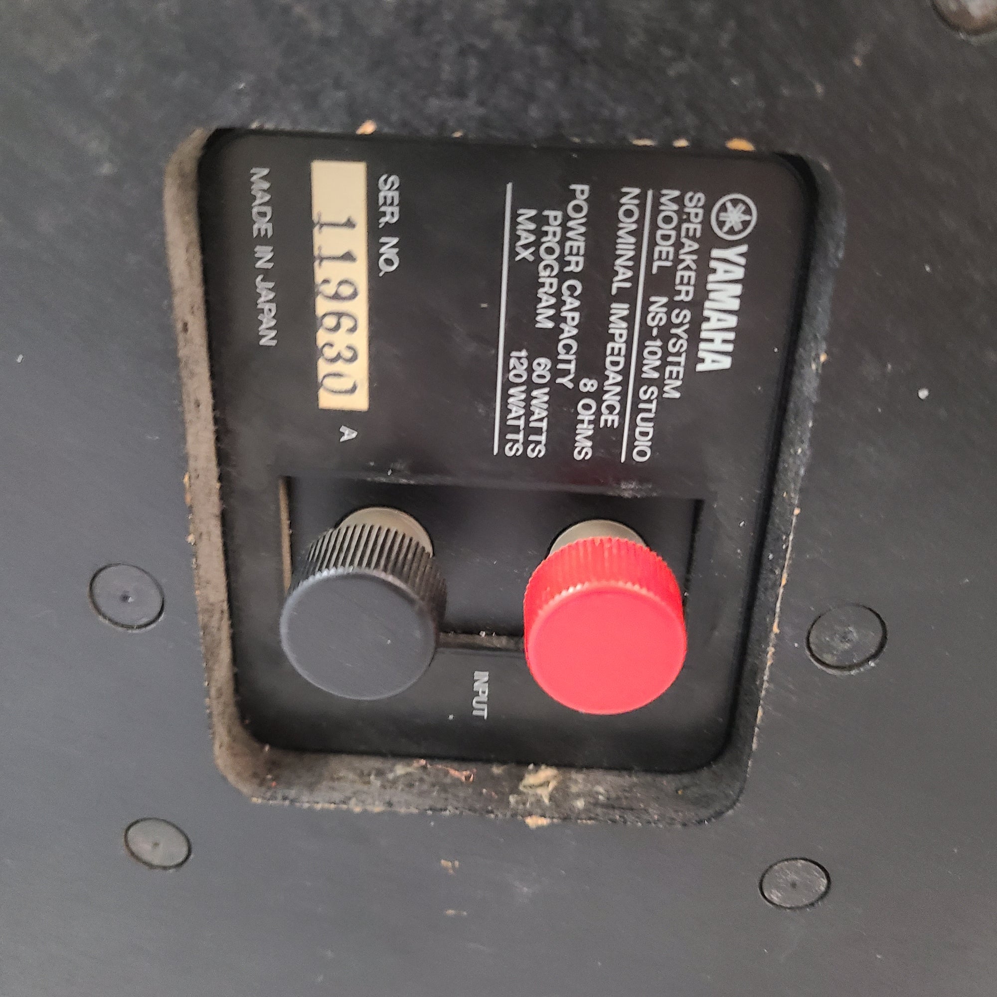 Yamaha NS-10M Passive Studio Monitor Pair