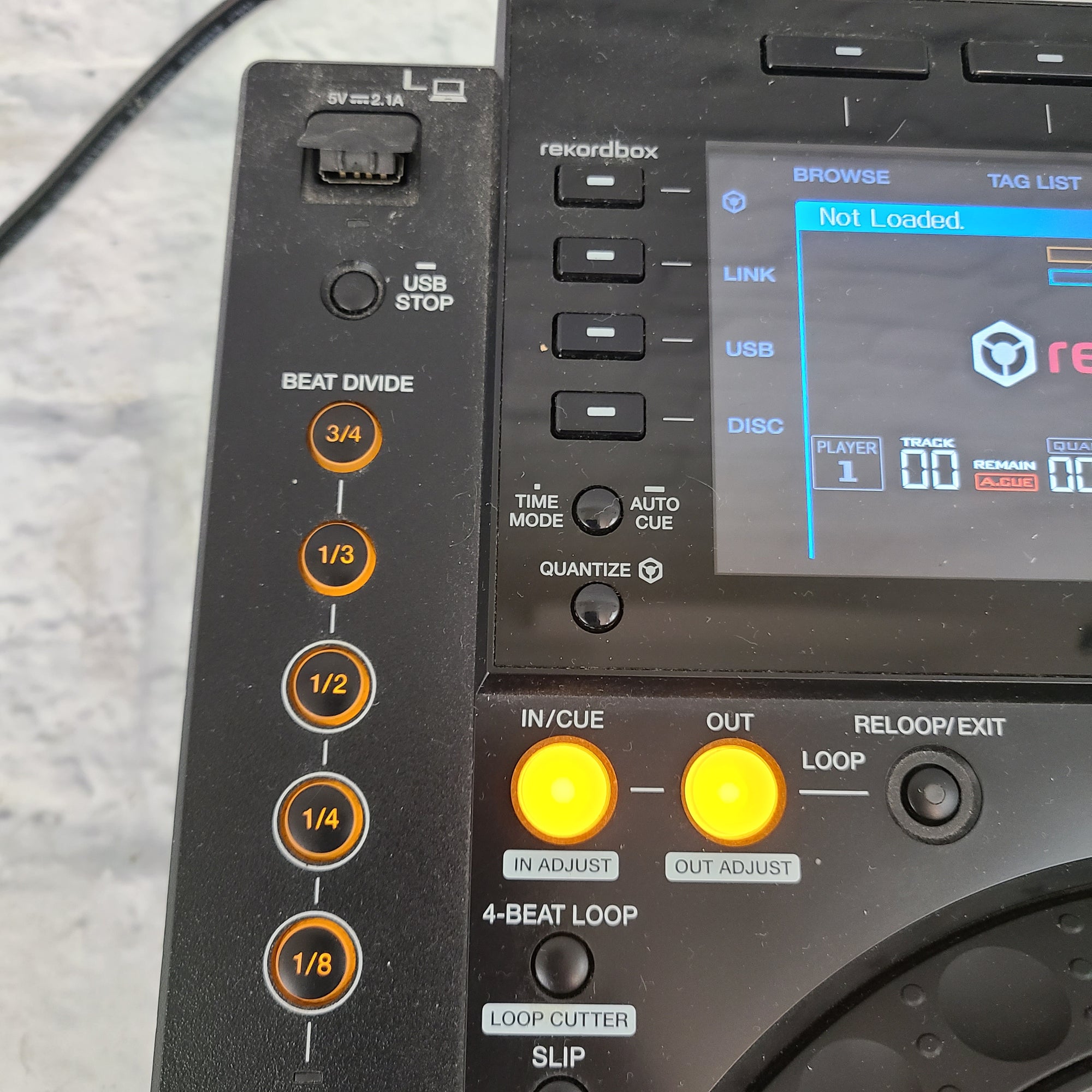 Pioneer CDJ900-NXS DJ CD Player Turntable - see notes