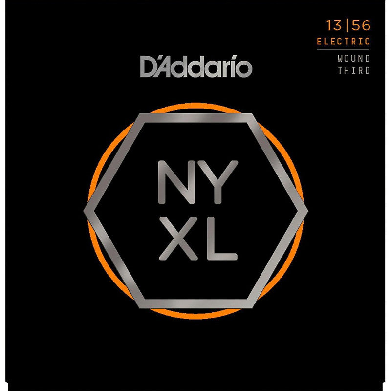 D'Addario NYXL 13-56 Wound Third Electric Guitar Strings