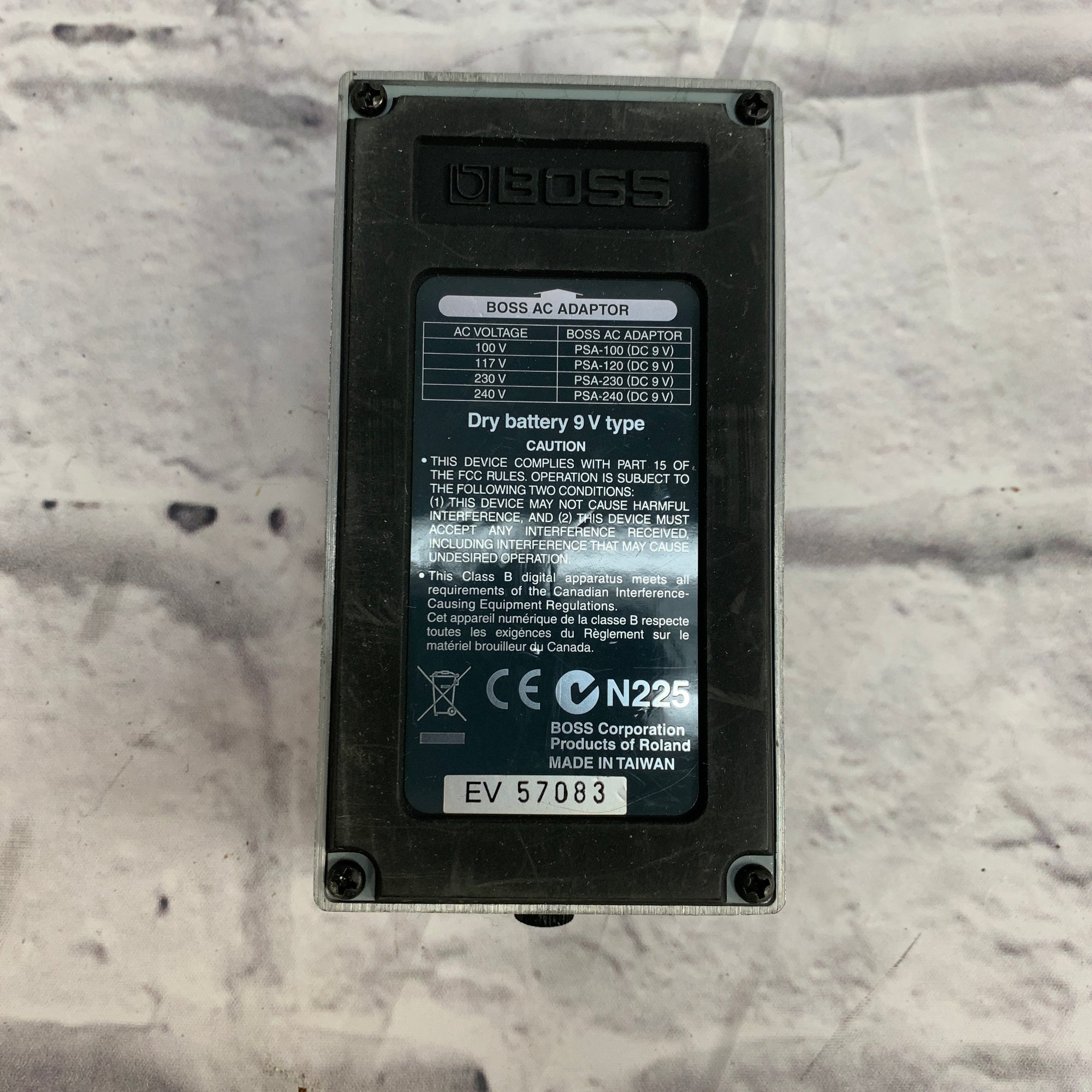 Boss TU-2 Chromatic Tuner Pedal