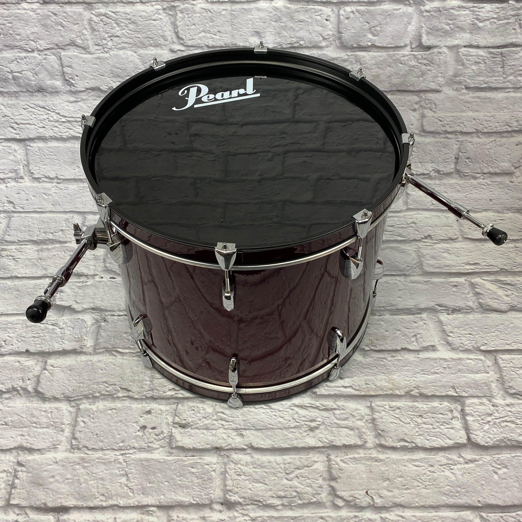 Pearl Export Series 3pc Drum Kit Wine Red