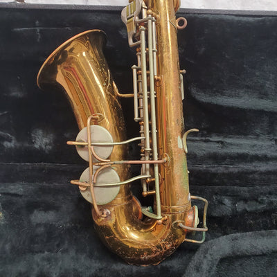 Vintage Elkhart Indiana Alto Saxophone in Alpine Case