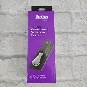 On Stage Stands KSP100 Keyboard Sustain Pedal