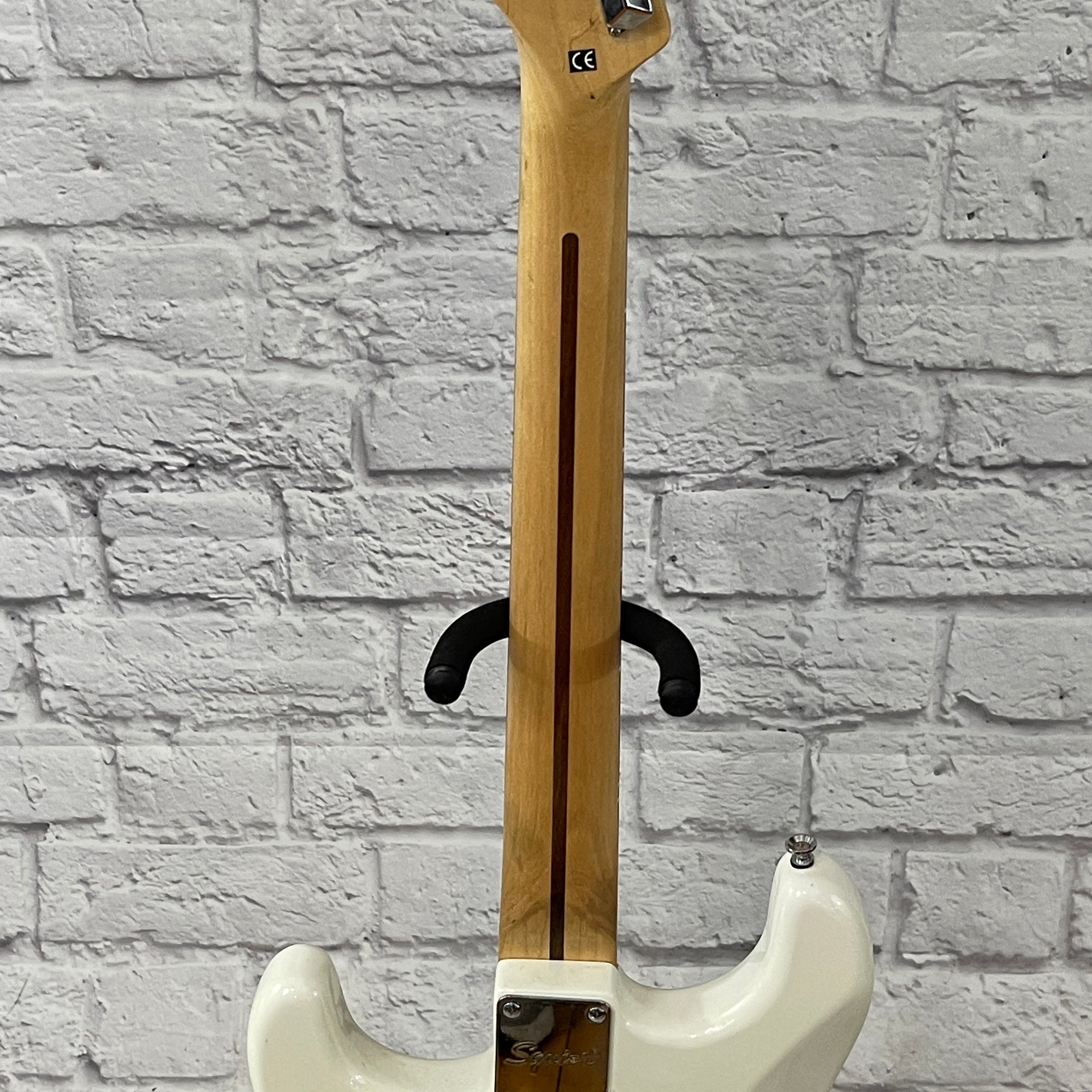 Squier Bullet Strat HSS White Electric Guitar