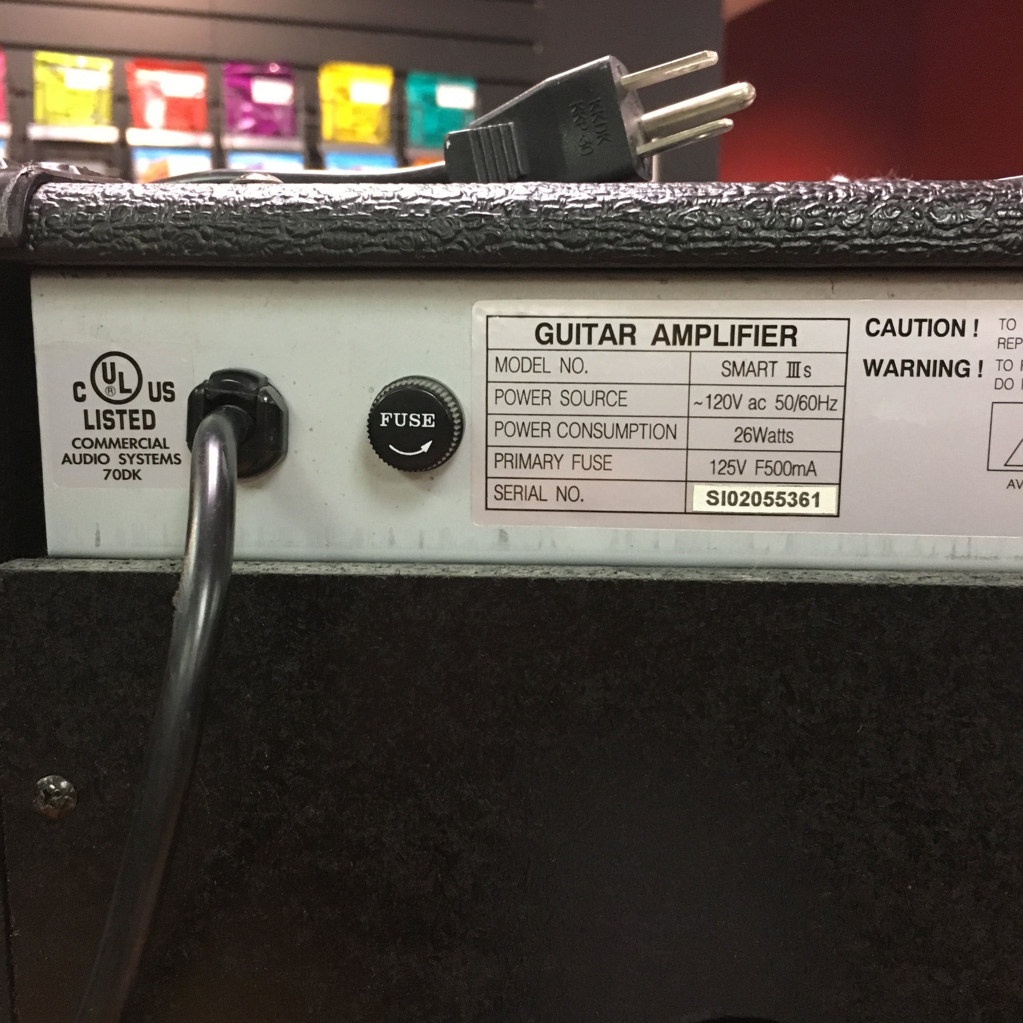 Silvertone Smart IIIs 26w Guitar Practice Amp