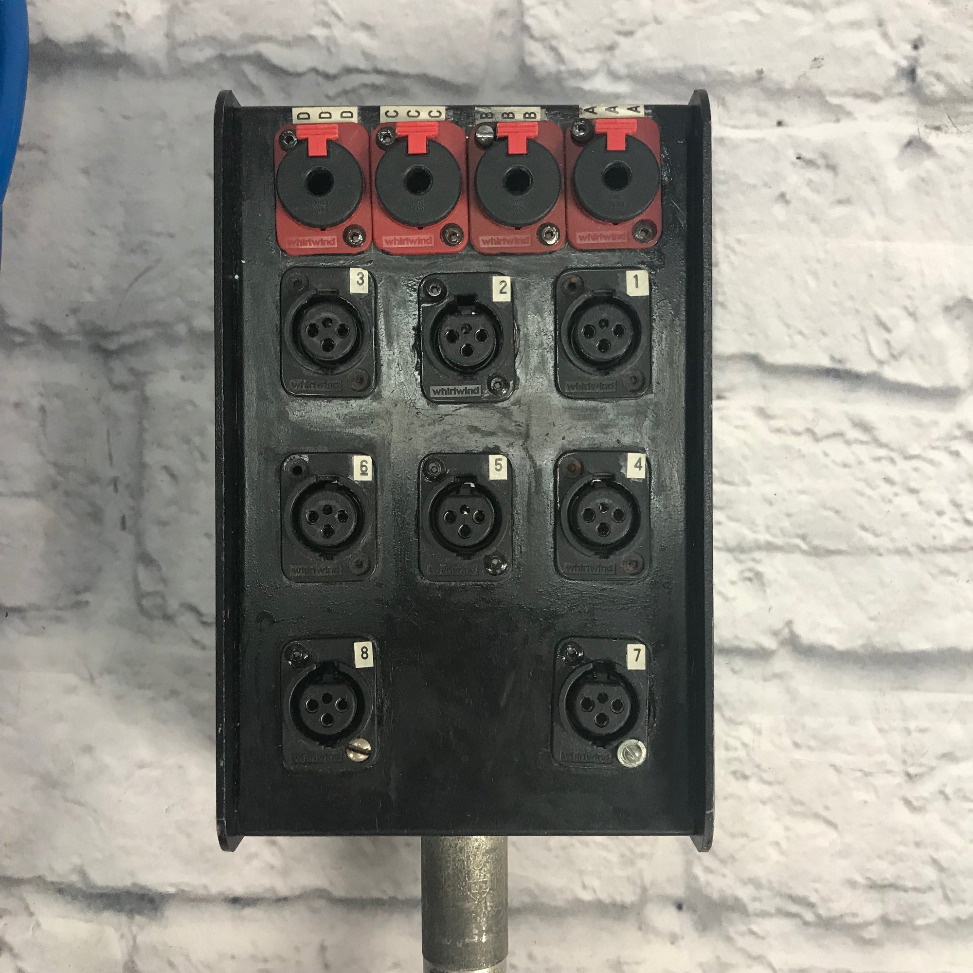 Whirlwind 8 XLR 4 TRS Channel Snake