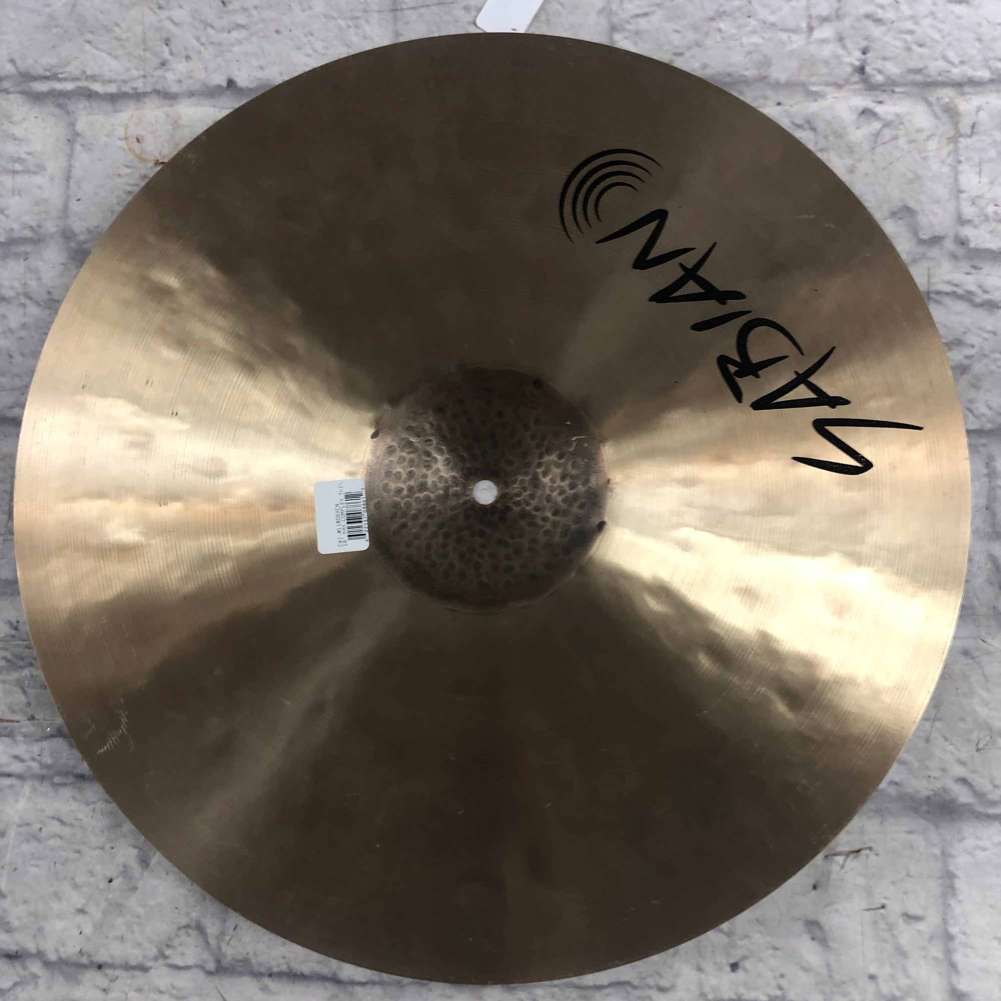 Sabian 18 HHX Complex Thin Crash Cymbal