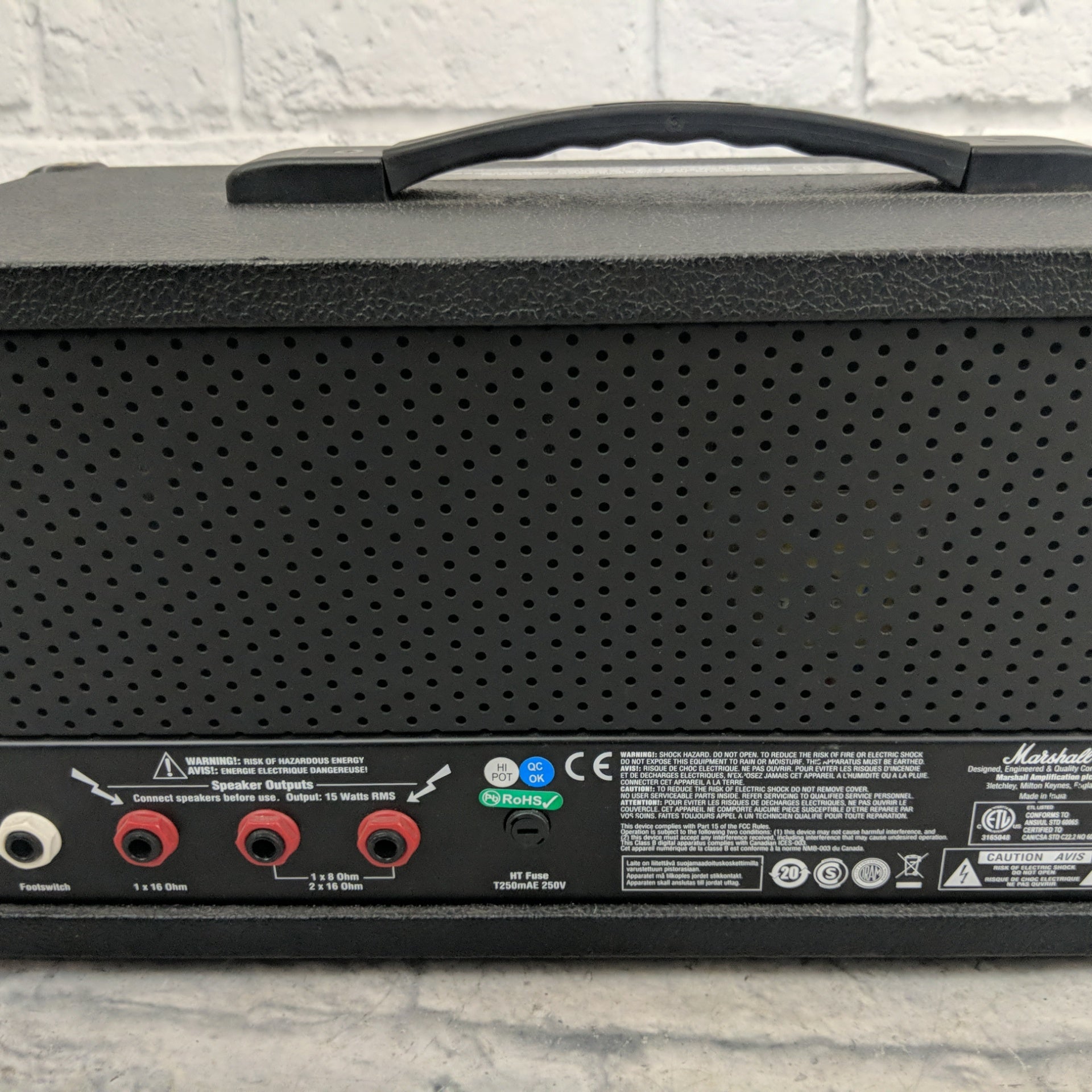 Marshall Haze 15 Guitar Tube Amp Head