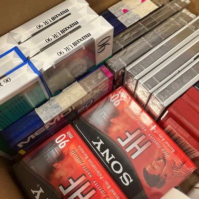 Unknown BULK LOT OF SEALED AUDIO CASSETTES
