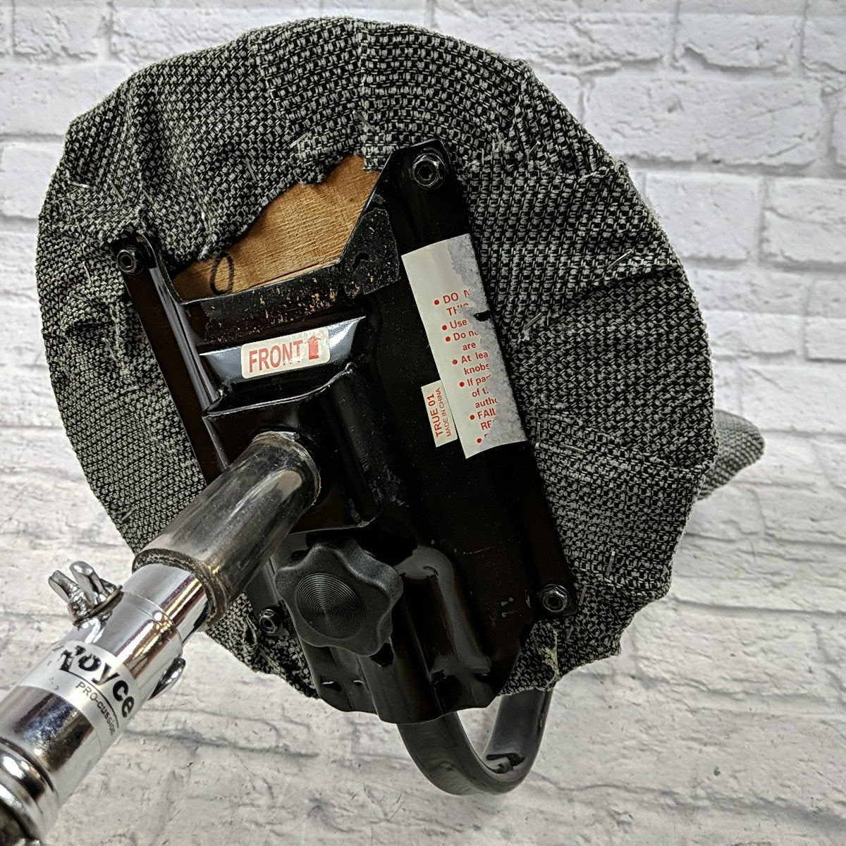 Royce Drum Throne with Backrest