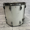 Ludwig Blue and Olive 16x16" Floor Tom - White