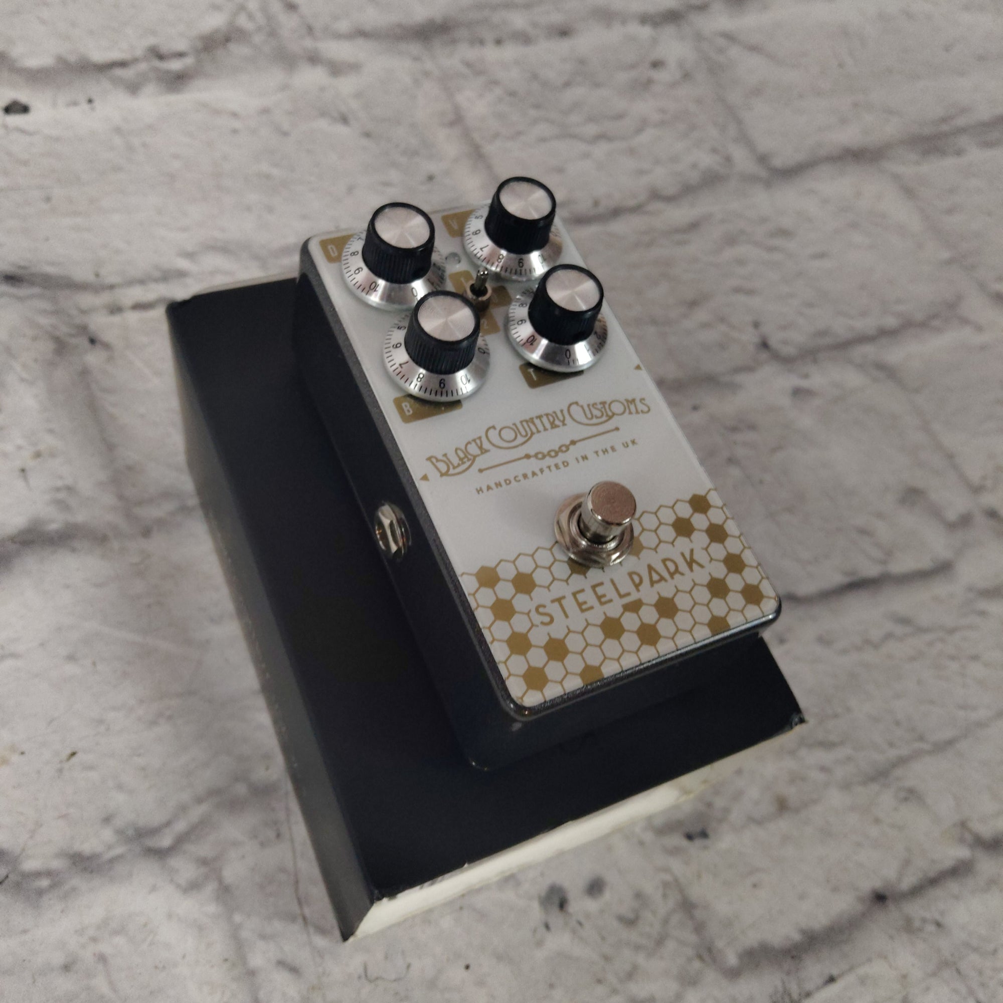 country overdrive pedal Laney Black Craft Customs SteelPark Boost Overdrive pedal