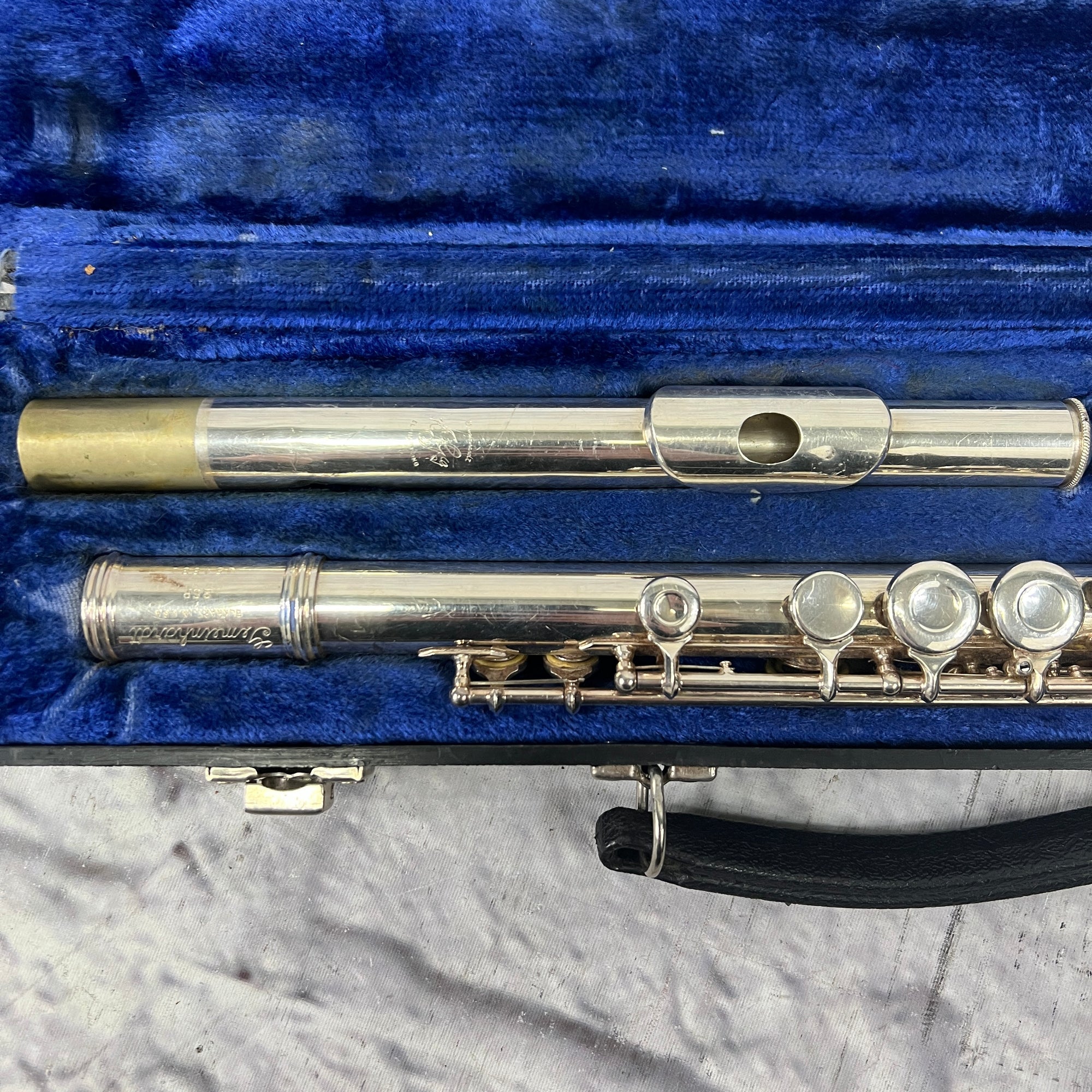 Gemeinhardt 2SP Silverplated Straght-Headjoint Flute with Offset G