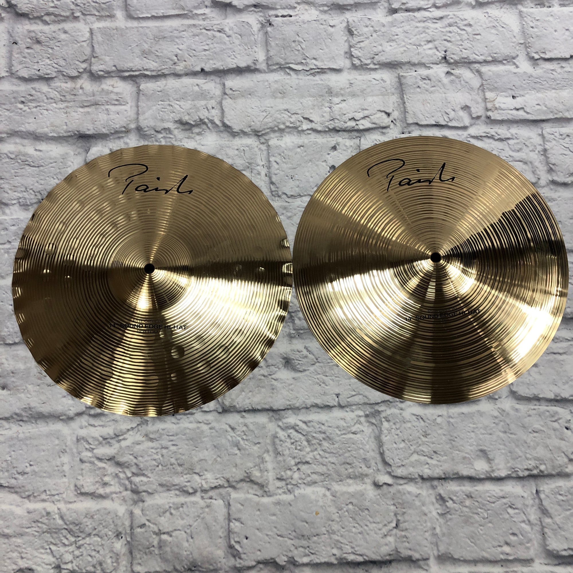 Paiste 14in Precision Sound Edge Hi-Hat Pair