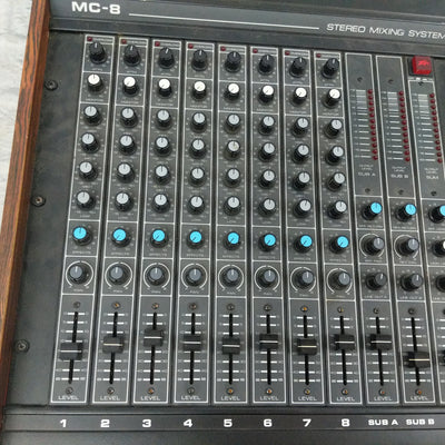 Vintage Peavey MC-8 Stereo Mixer 1970s