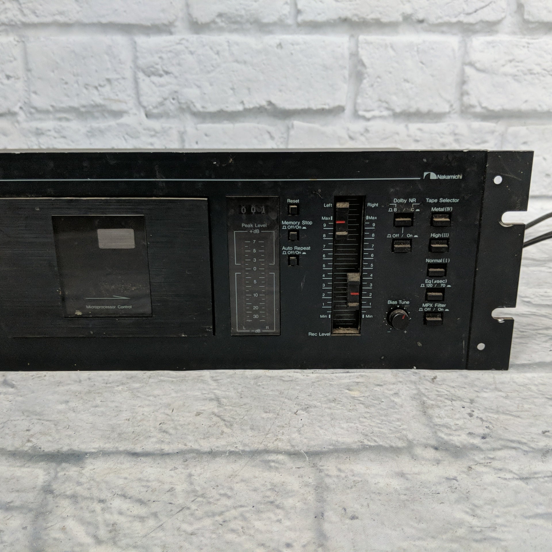 Nakamichi MR-2 Rackmount Cassette Deck