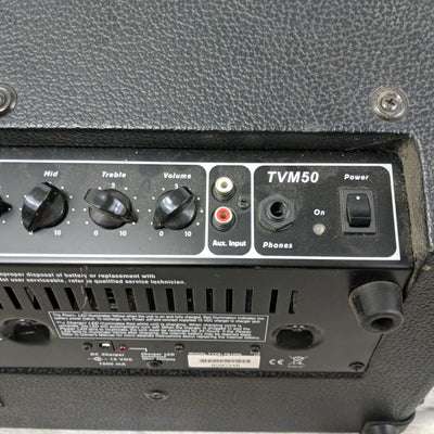 Traynor TVM50 50W 1x10 Battery Powered Guitar Combo Amp