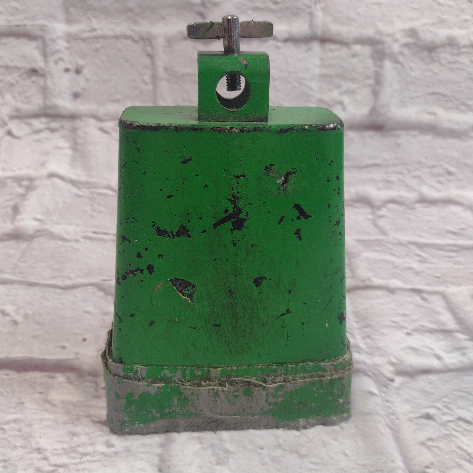 Unknown Green Cowbell