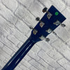 R.w. Jameson Acoustic Electric Guitar Blue