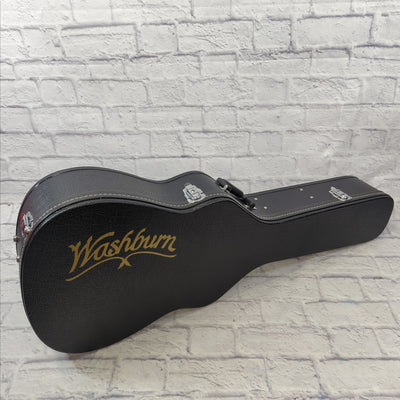Washburn WSJ50SKELITE - Limited Edition Southern Jumbo Acoustic Guitar - Natural Gloss Finish w/Case