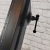 Rack Mount Rolling Stand and Adjustable Top Mixer Platform Mount 9U Bottom 12U Top