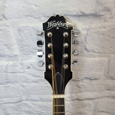 Washburn M1K-A Americana Series A-Style Mandolin Pack, Tobacco Sunburst w/ Gig Bag