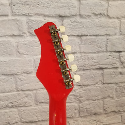 Rogue / Harmony Red Electric Guitar - New Old Stock