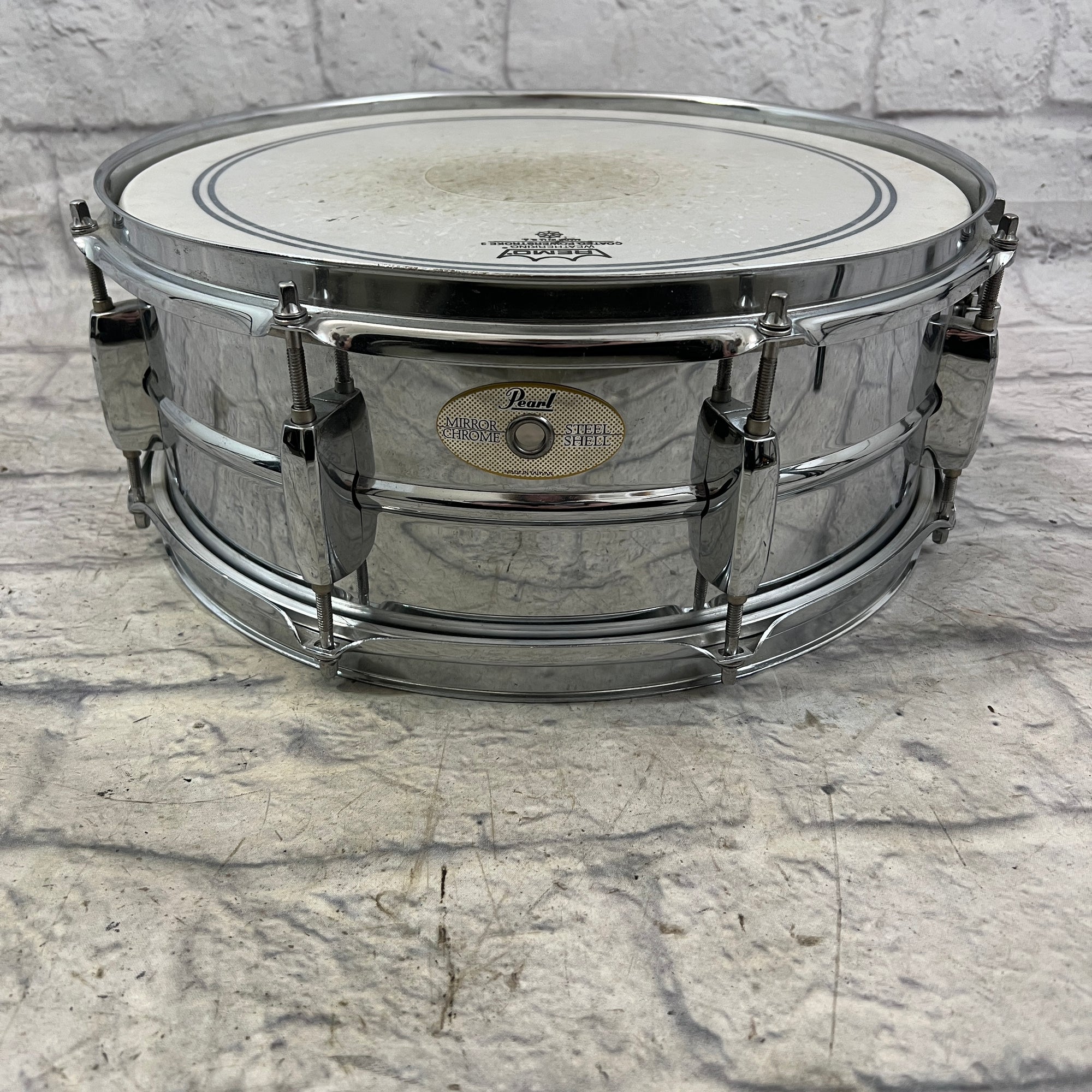 Pearl Mirror Chrome Snare 14