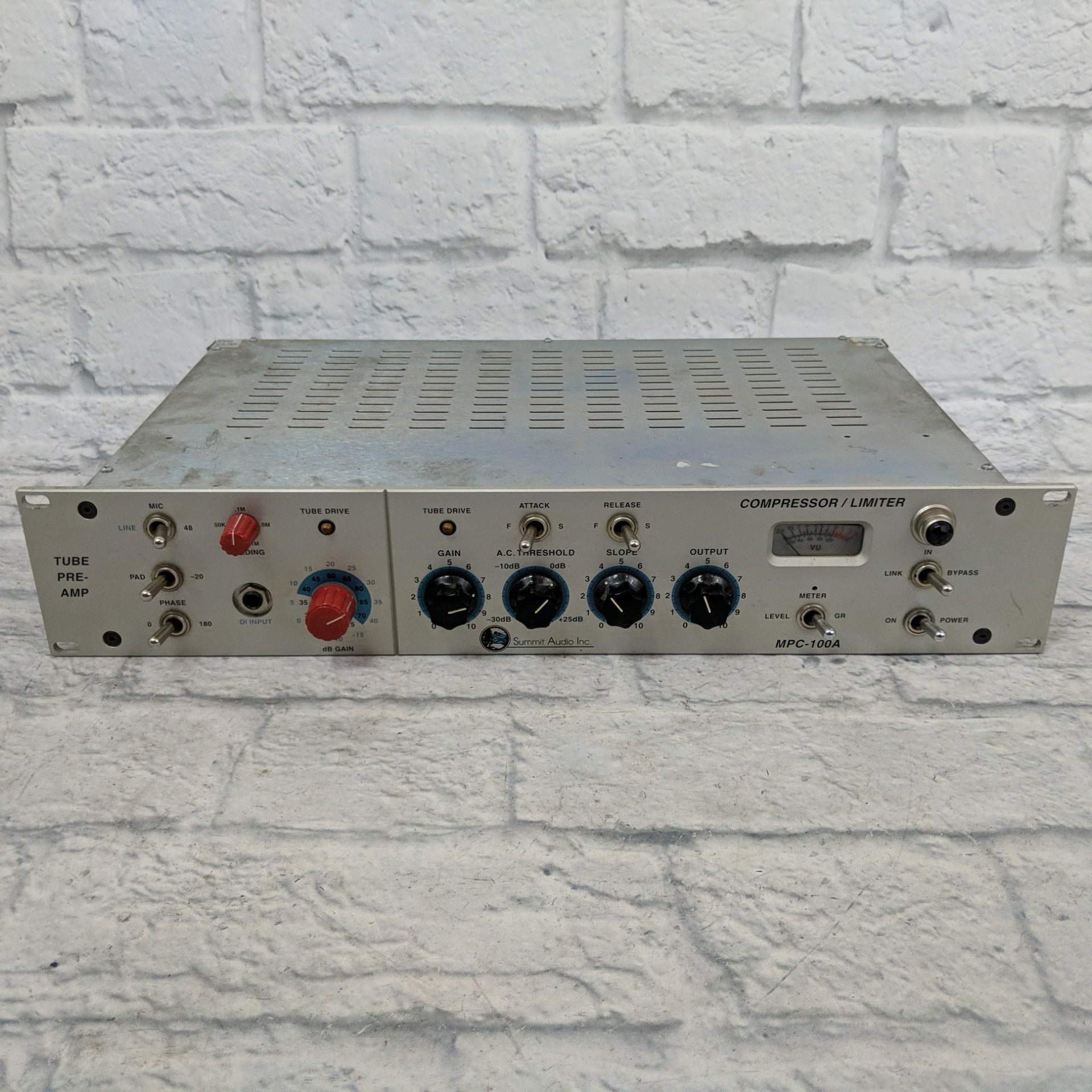 Summit Audio MPC-100A Tube Preamp / Compressor / Limiter