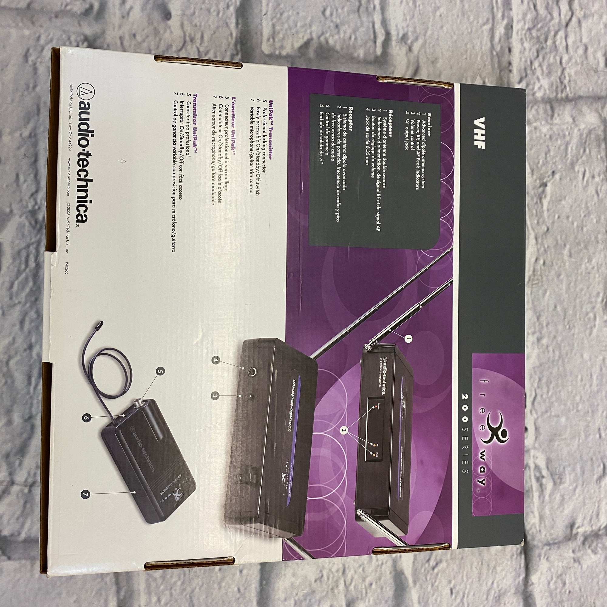 Audio Technica ATW-251/G VHF Wireless Guitar System