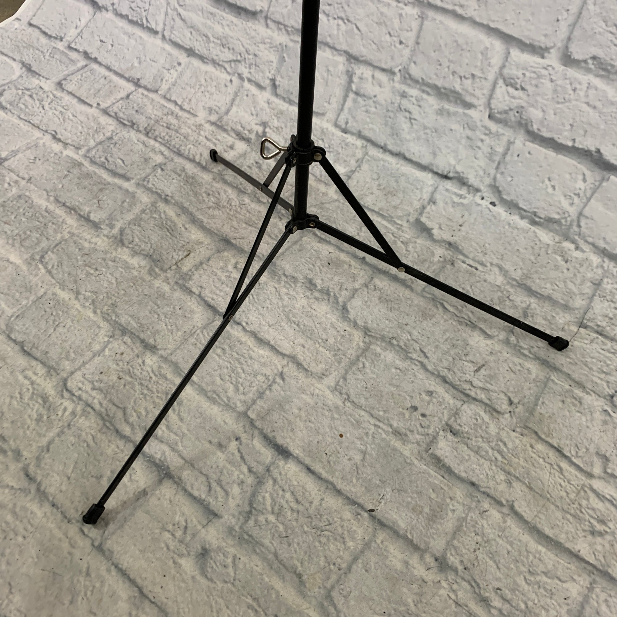 Warwick RockStand Black Foldable Music Stand (Nomad Bag)