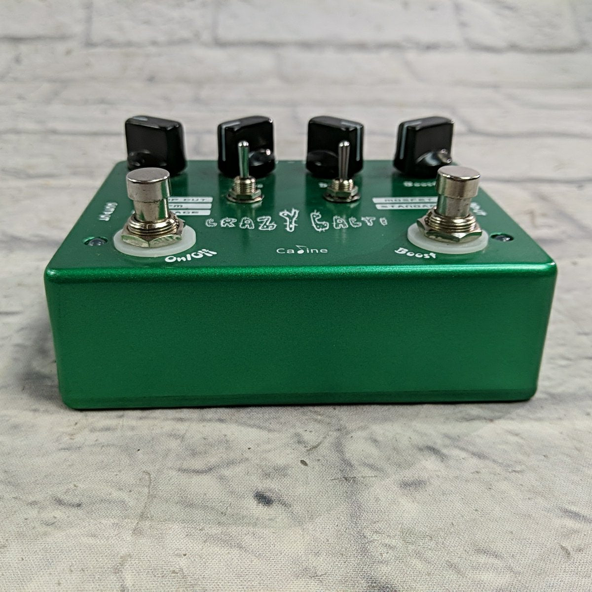 Caline Crazy Cacti Overdrive and Boost Guitar Pedal