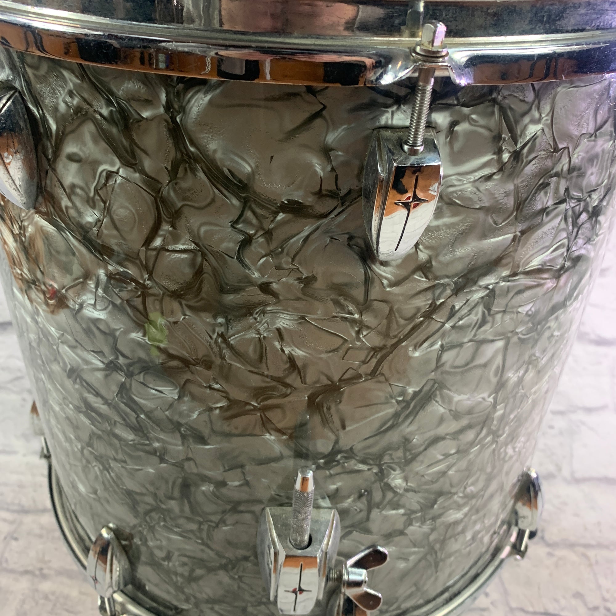 Kawai and Sons Black Diamond Pearl Floor Tom 16