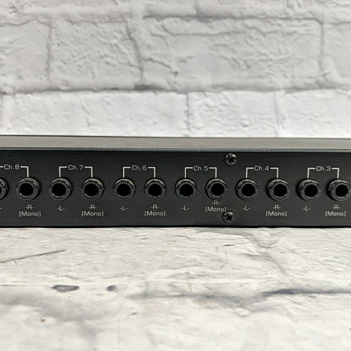 Ashly LM-308 8-Channel Stereo Line Level Rack Mixer